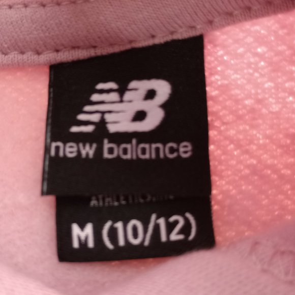 New Balance GIRLS' SOLID PULLOVER size M (10-12) Violet Shadow - Picture 4 of 12